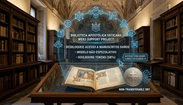 O Vaticano e a blockchain: quando a fé mais antiga encontra a tecnologia mais nova